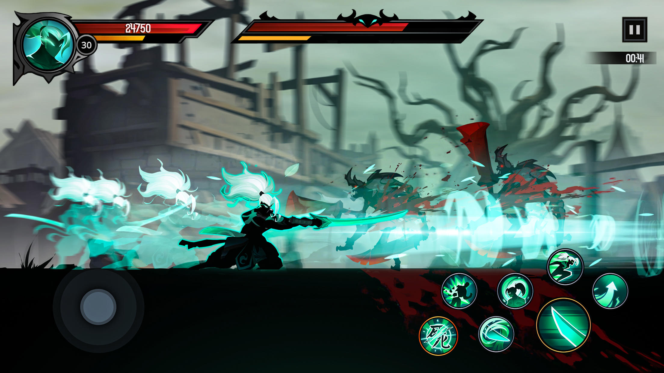 Screenshot 1 of Shadow Knight: Ninja Fighting 3.24.257