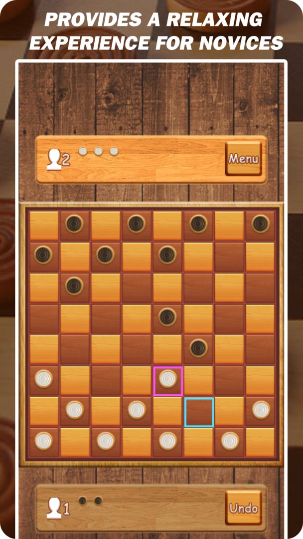 Screenshot of Checkers Free - Draughts Board Game
