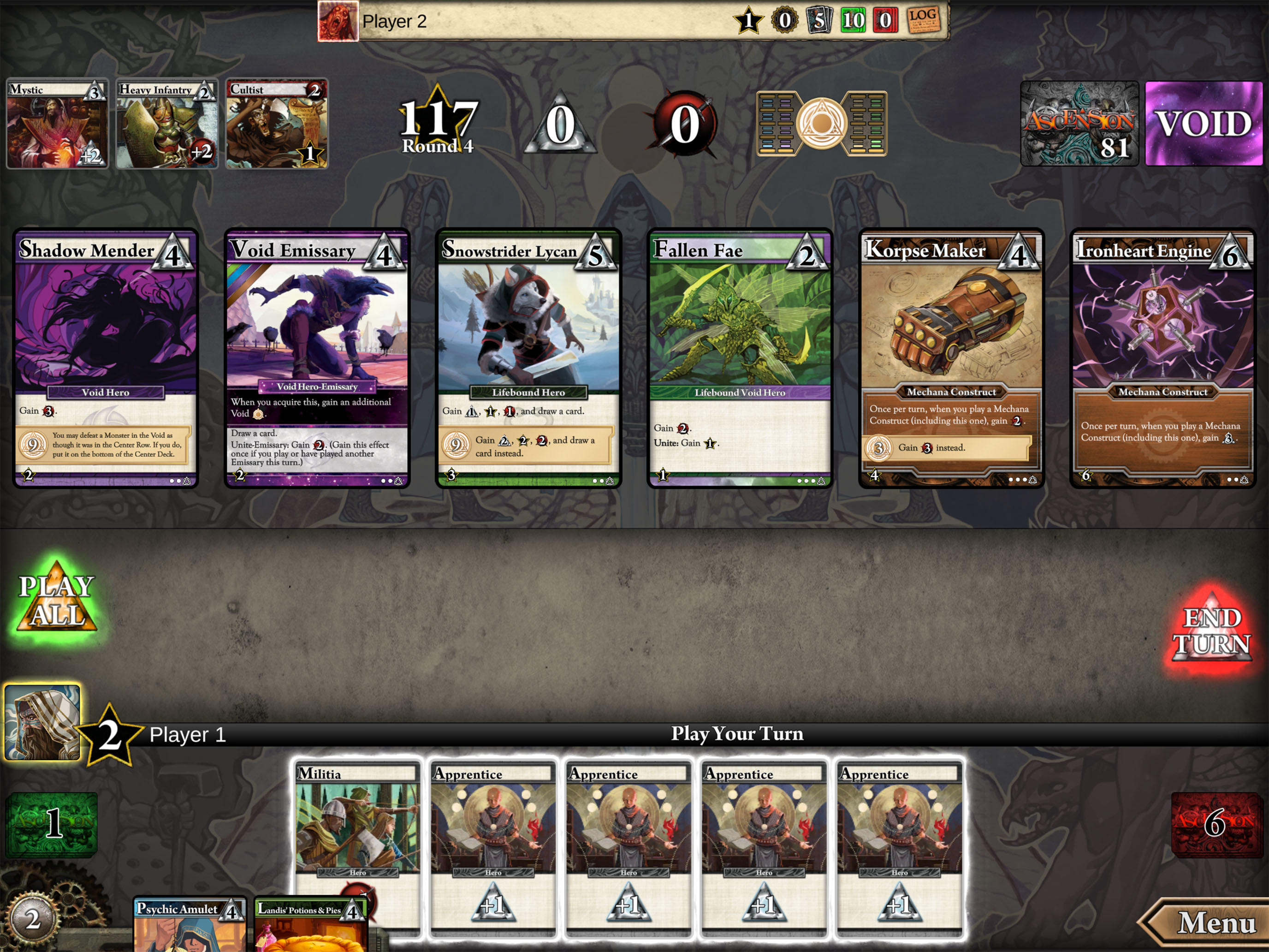 Captura de Tela do Jogo Ascension: Deckbuilding Game