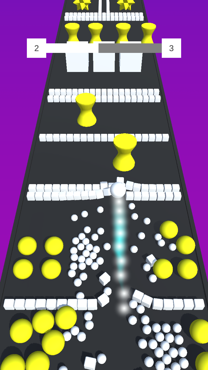 Color Escape Bump : 3D Games Game Screenshot