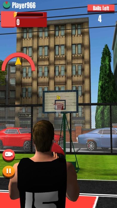 Street basketball-basketball shooting games 게임 스크린 샷