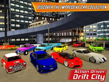 Скриншот игры Action Driver: Drift City