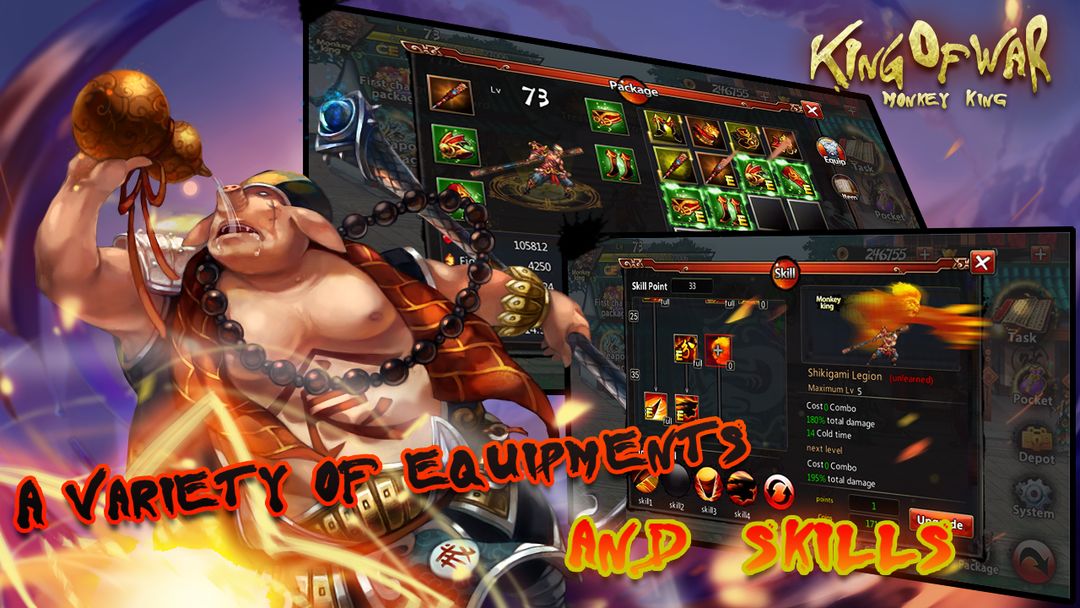 Screenshot of King of war-Monkey king