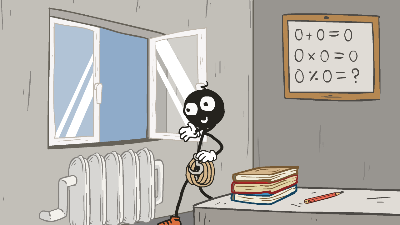 Cuplikan Layar Game Stickman school escape