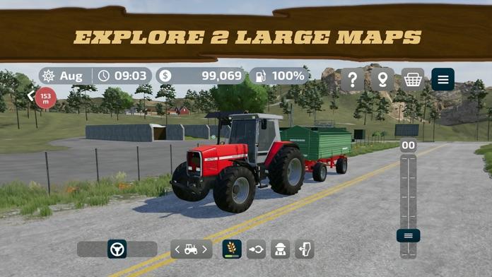 Screenshot of Farming Simulator 23 NETFLIX