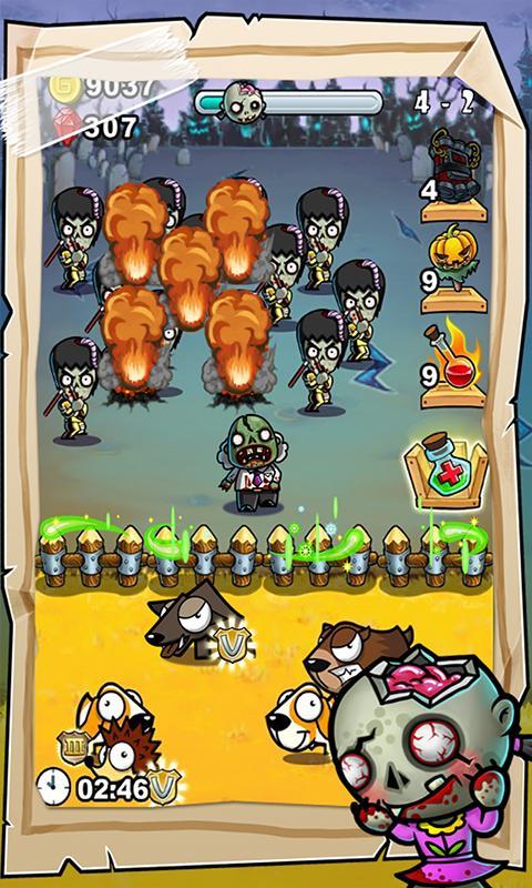 Screenshot of Animals vs Zombies Defense