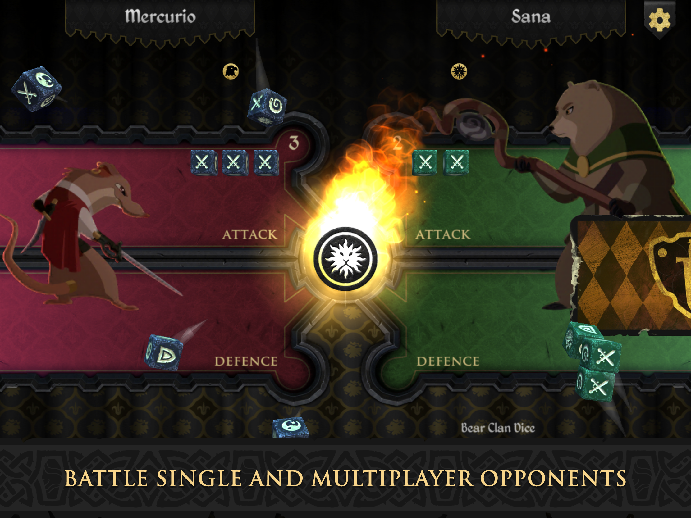 Cuplikan Layar Game Armello