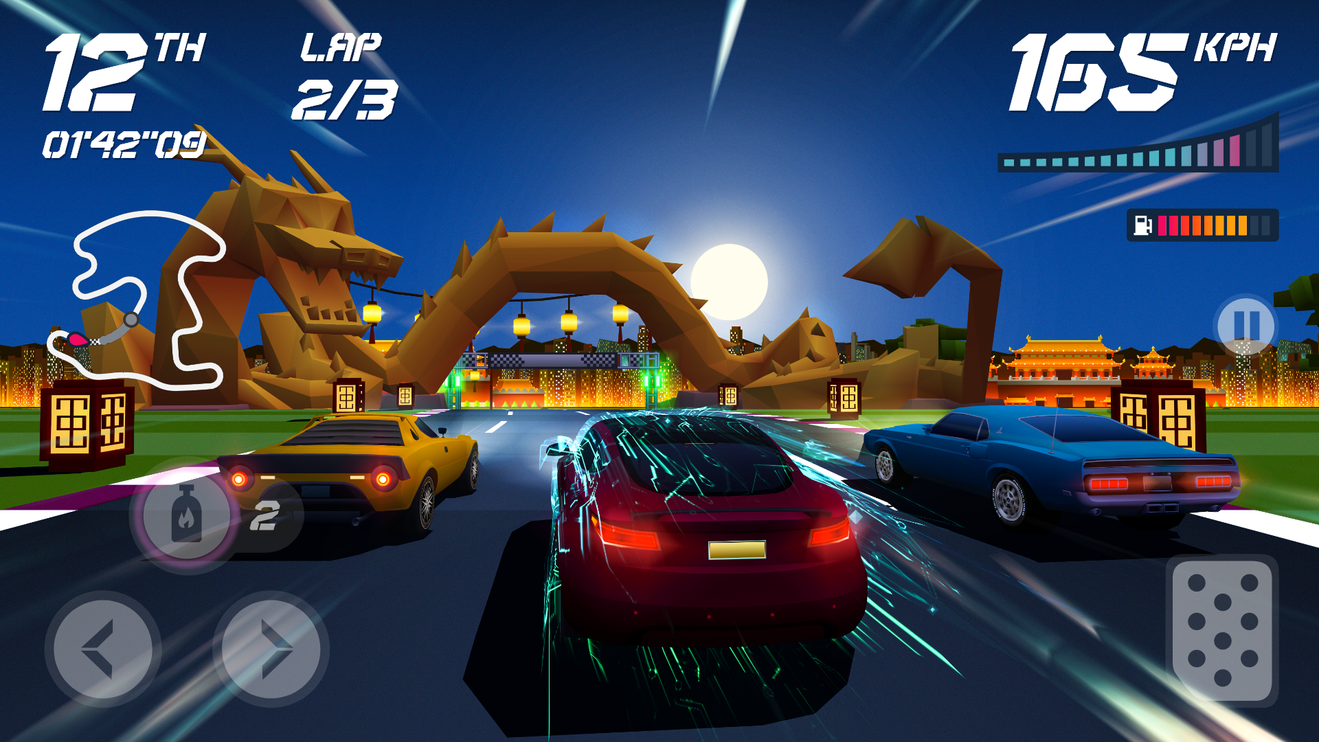 Horizon Chase – Arcade Racing Game Screenshot