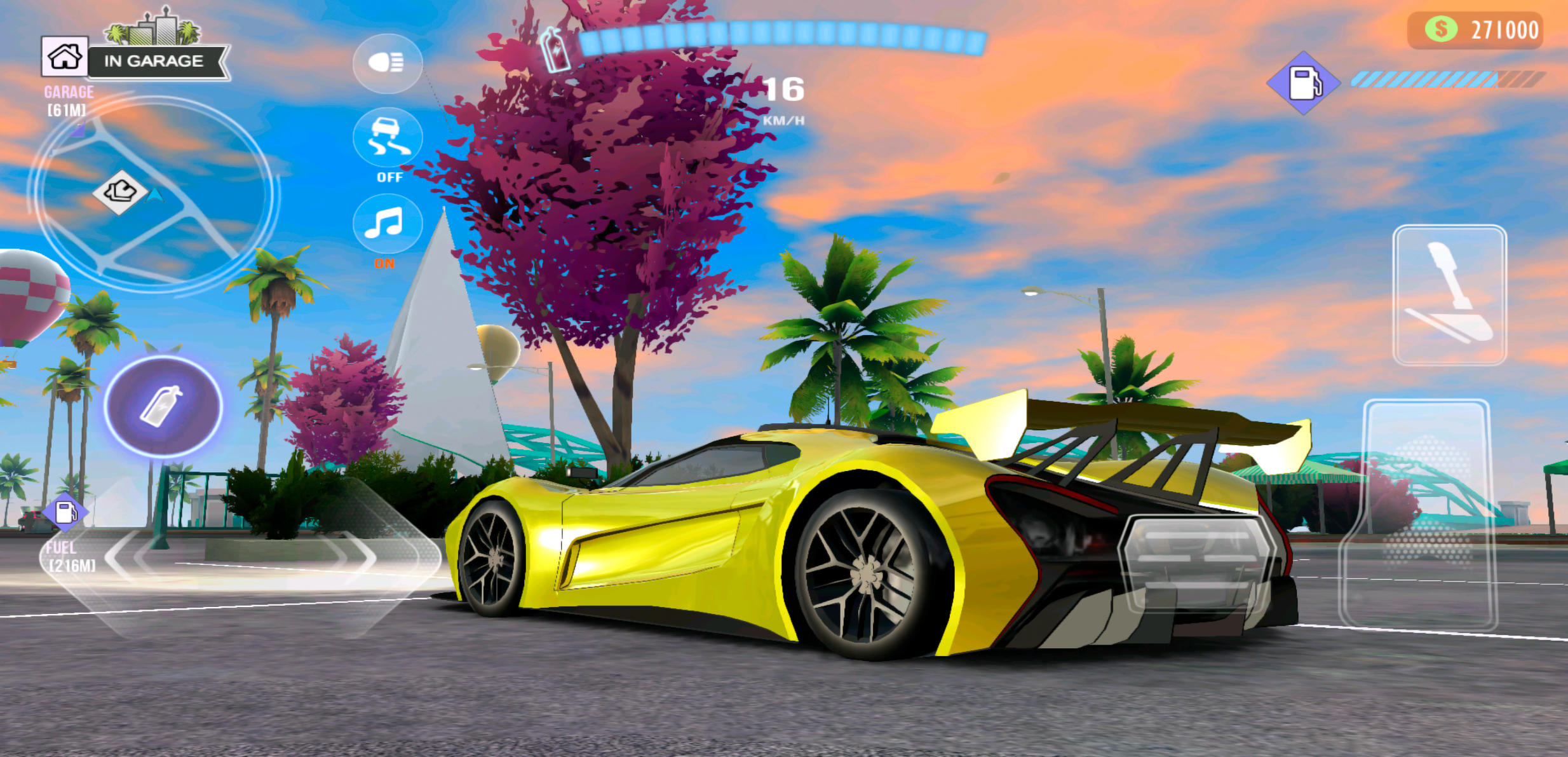 Night Street Master Racing Game Screenshot