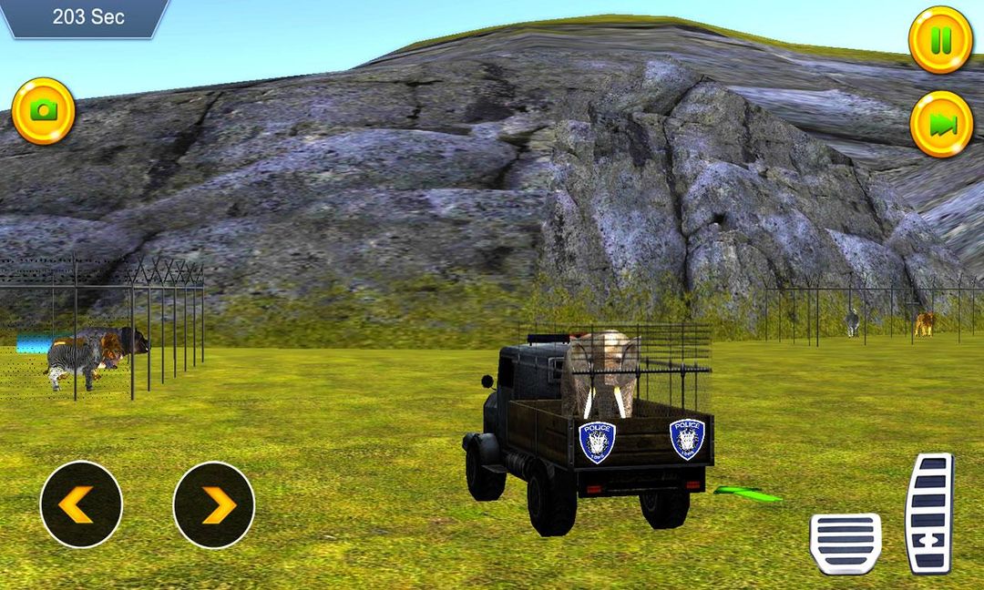 3D Police Animal Inc screenshot game