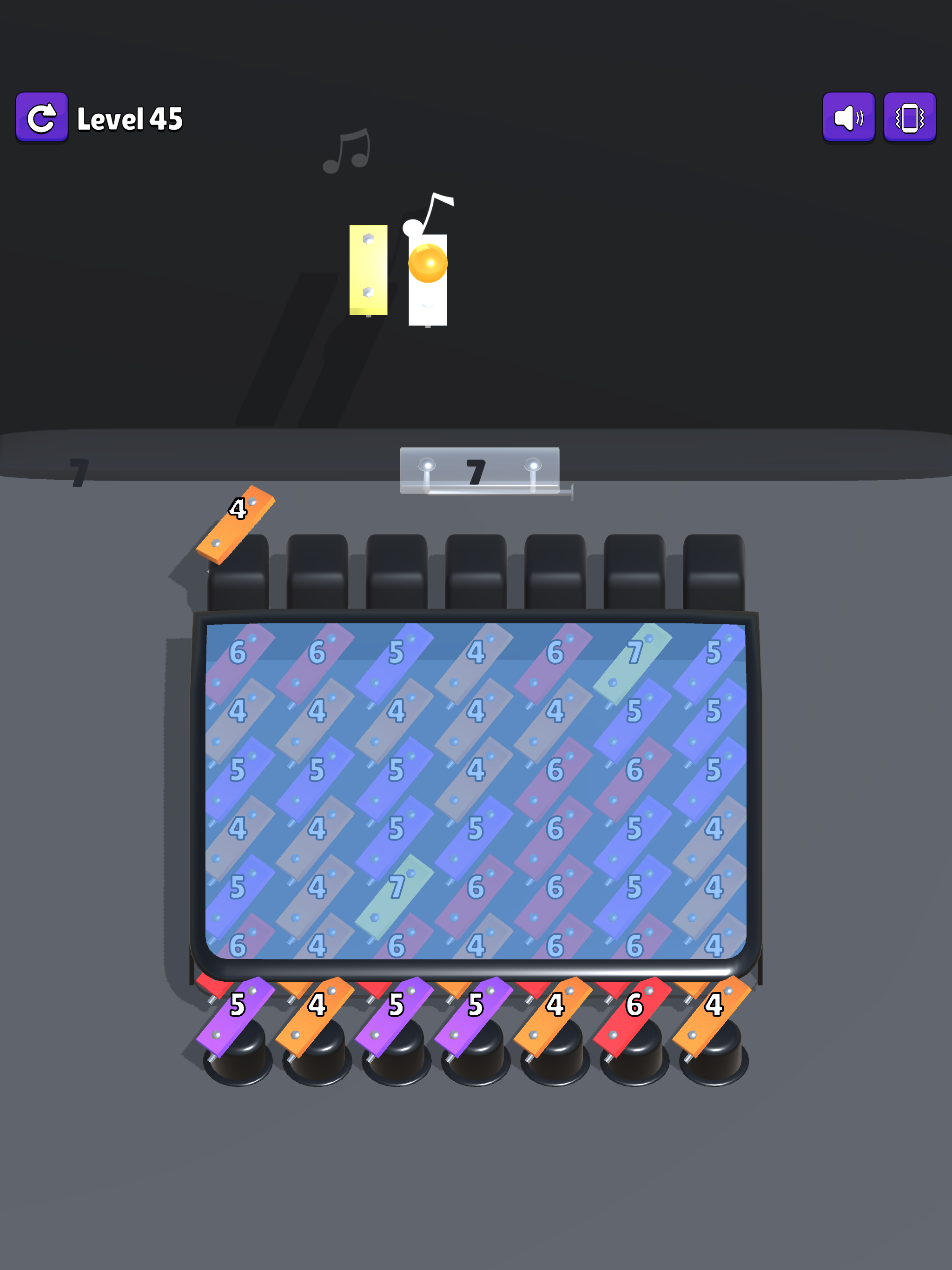 Marble Rhythm Game Screenshot