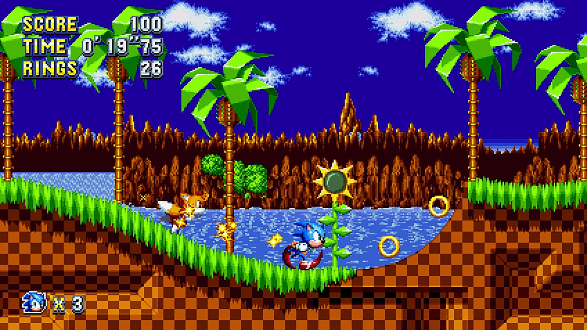 Sonic Maniaのキャプチャ