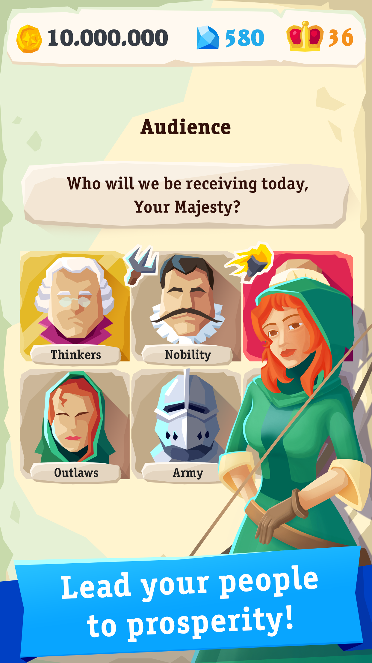 My Majesty Game Screenshot