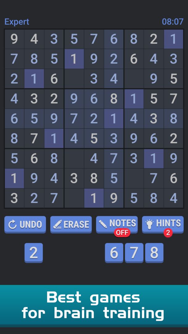 Screenshot of Sudoku Free Puzzle - Offline Brain Number Games