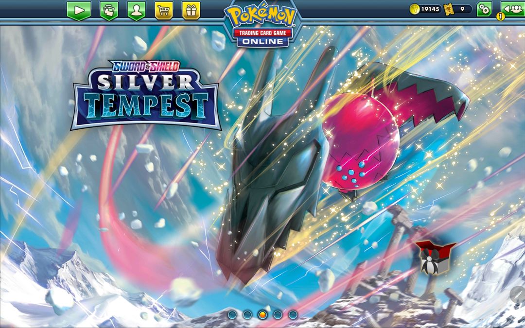 Screenshot of Pokémon TCG Online