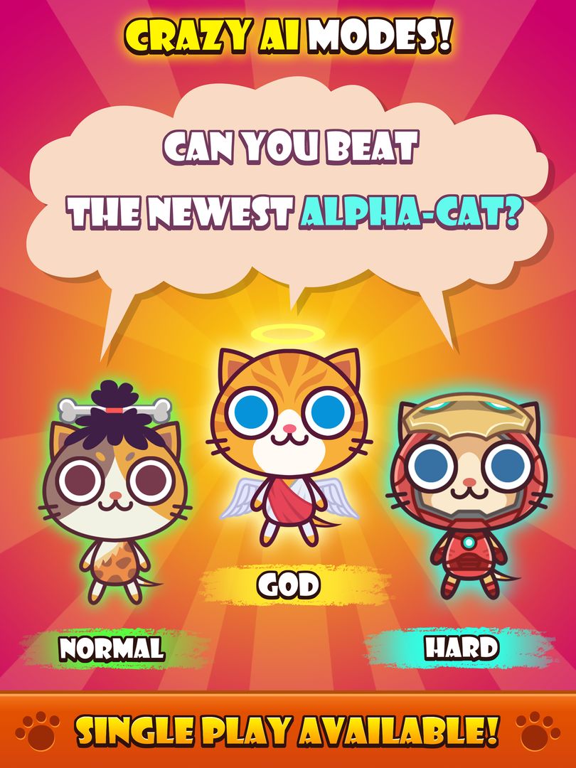 Cats Carnival - 2 Player Games 게임 스크린 샷