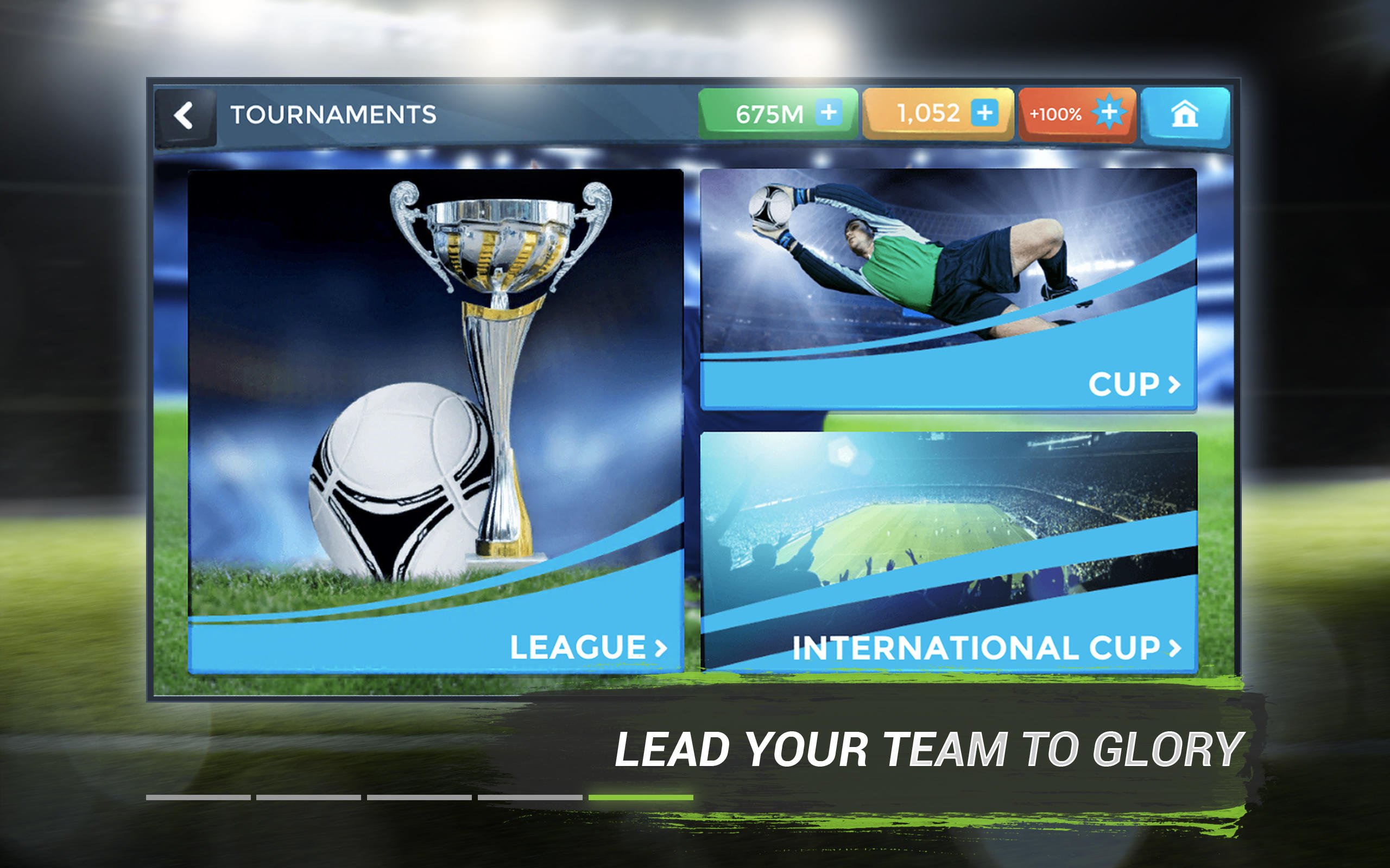 Скриншот игры FMU - Football Manager Game