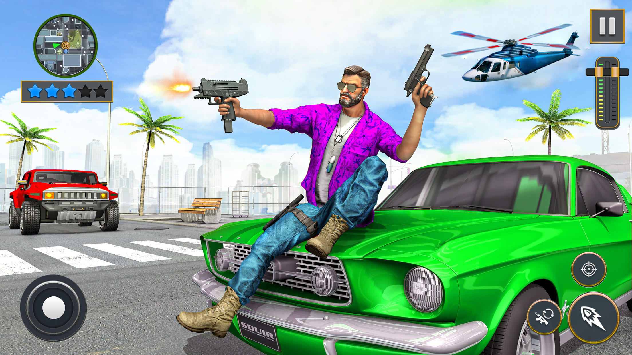 Gangster Theft Vegas Crime Sim ภาพหน้าจอเกม