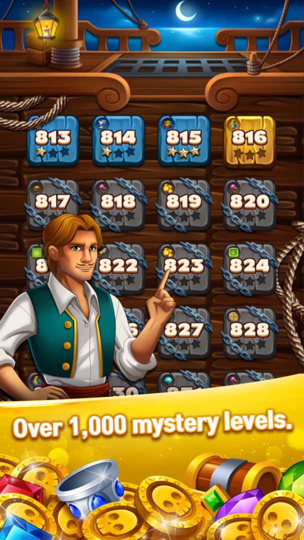 Screenshot of Jewels Fantasy Crush : Match 3 Puzzle