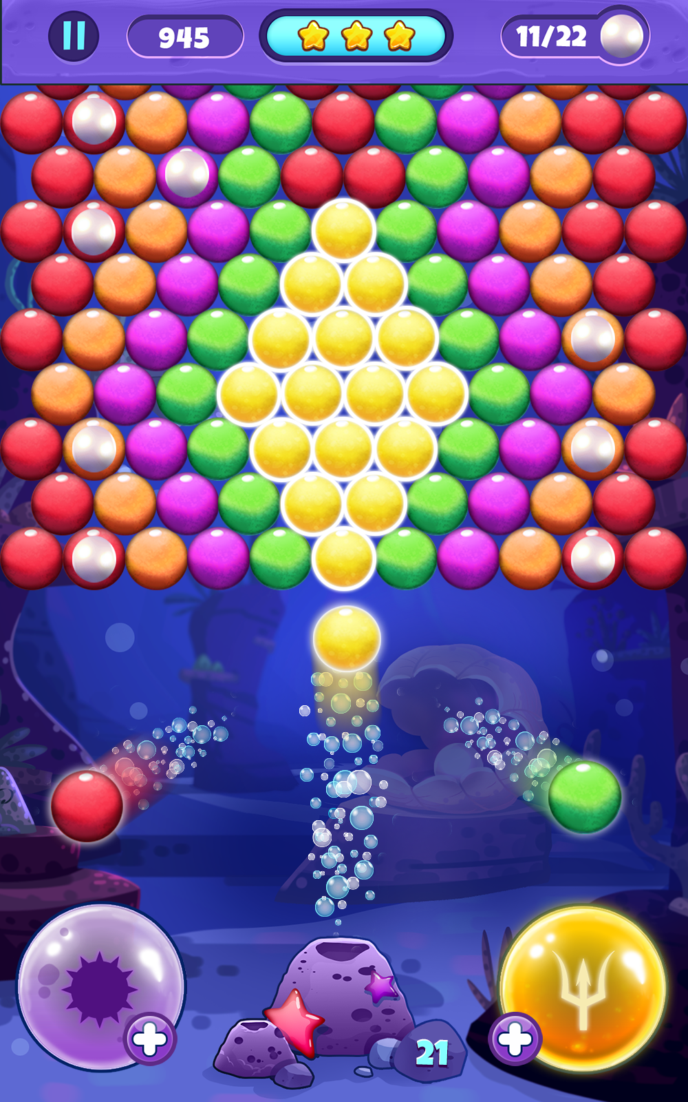 Pearl Pop screenshot game