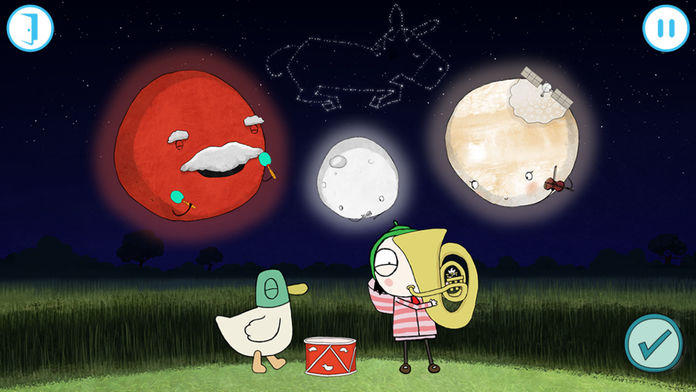 Sarah & Duck The Big Sleepover Game Screenshot