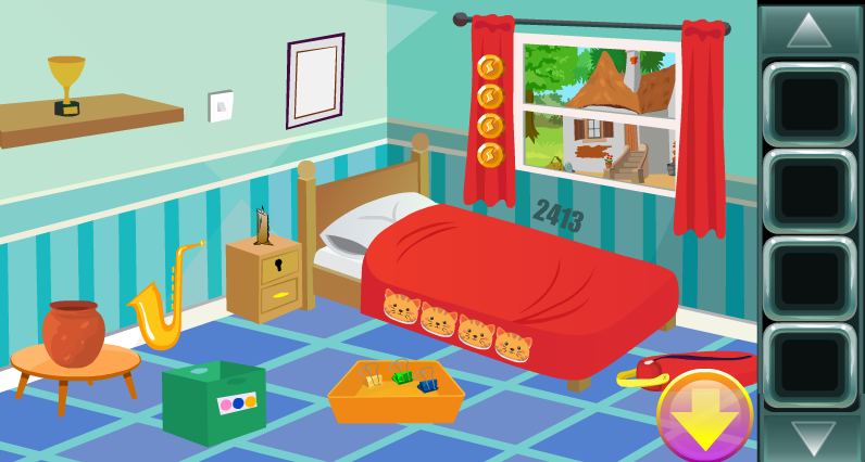 Cute Little Boy Rescue Game Kavi - 239 Game Screenshot