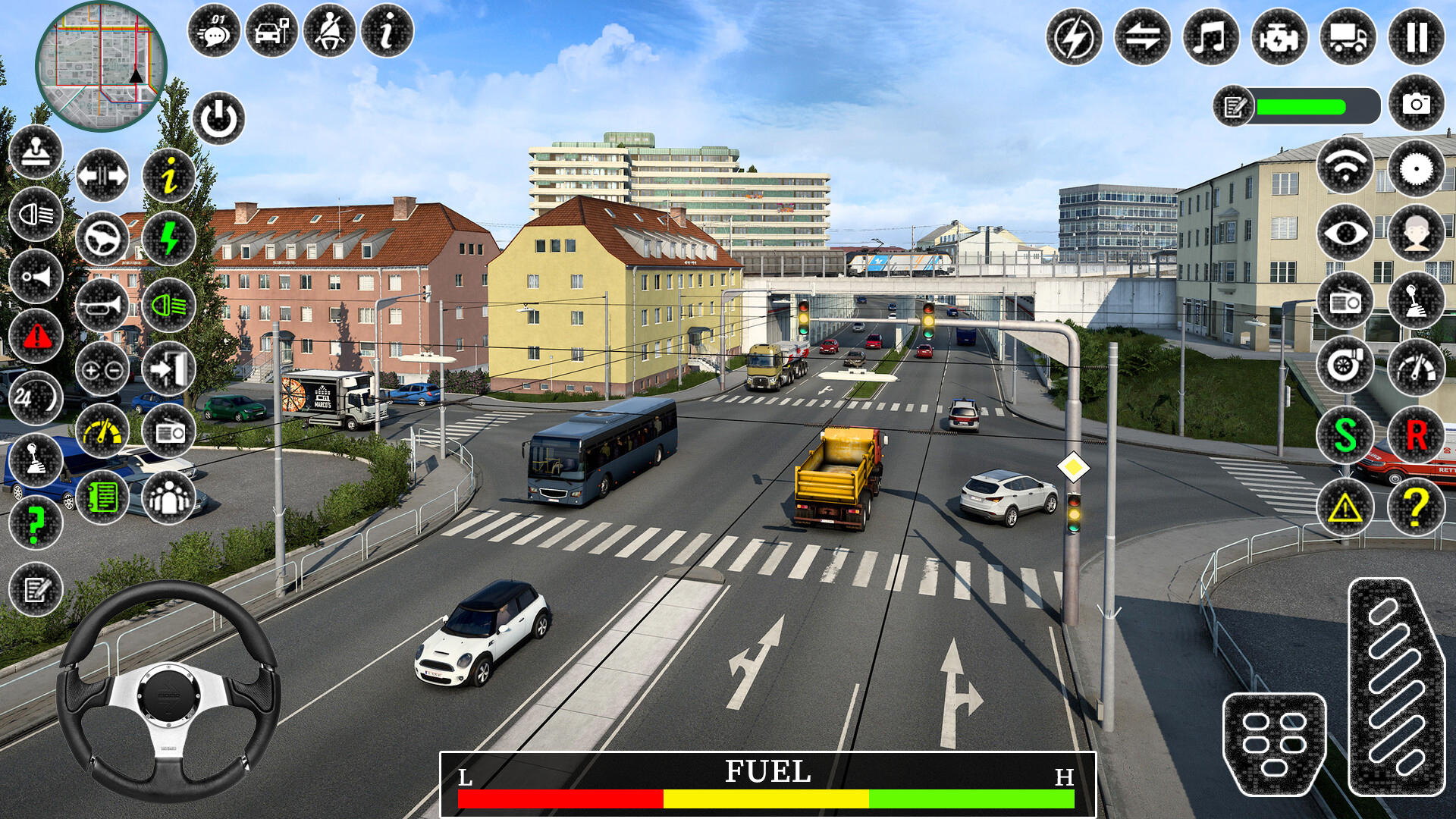 유로 트럭 시뮬레이터 3d 드라이버 게임 스크린 샷