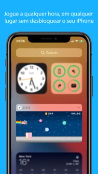 Captura de Tela do Jogo Steve - Jogo de Widget