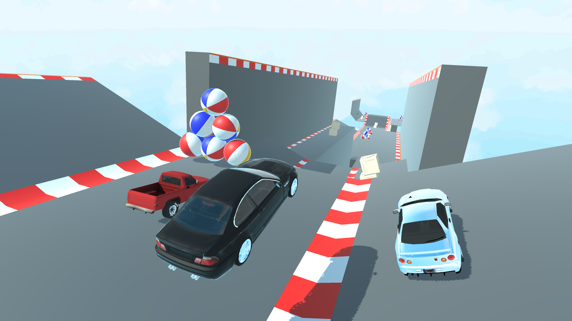 Car Crash Test Simulator 3D Game Screenshot