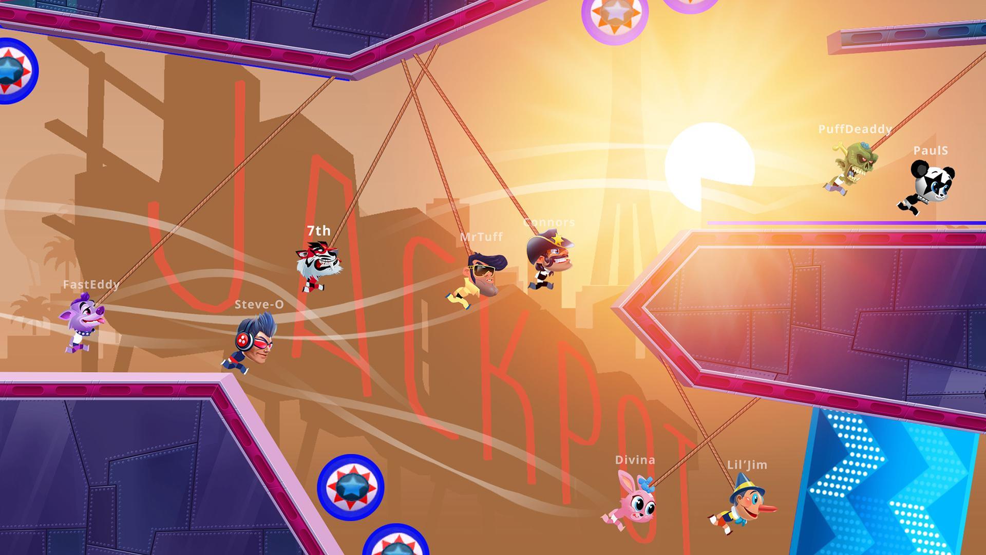 Rope Racers Game Screenshot