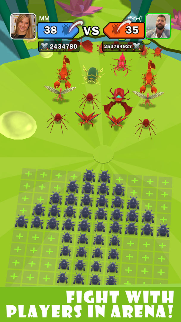 Clash of Bugs: เกมปริศนาแมลงและสัตว์ทั่วไป ภาพหน้าจอเกม
