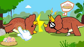 Captura de Tela do Jogo Dinossauros: Aventura Selvagem