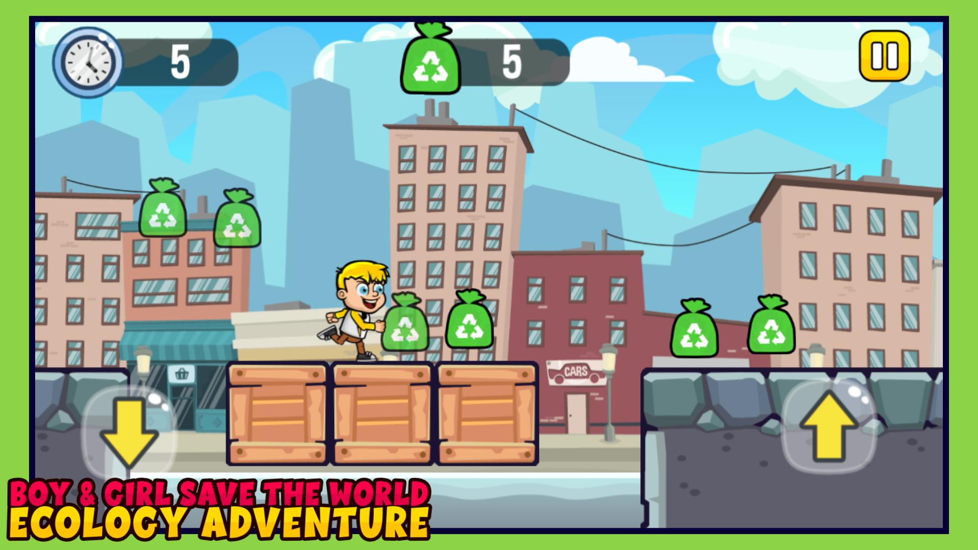 Boy And Girl Save the world Game Screenshot