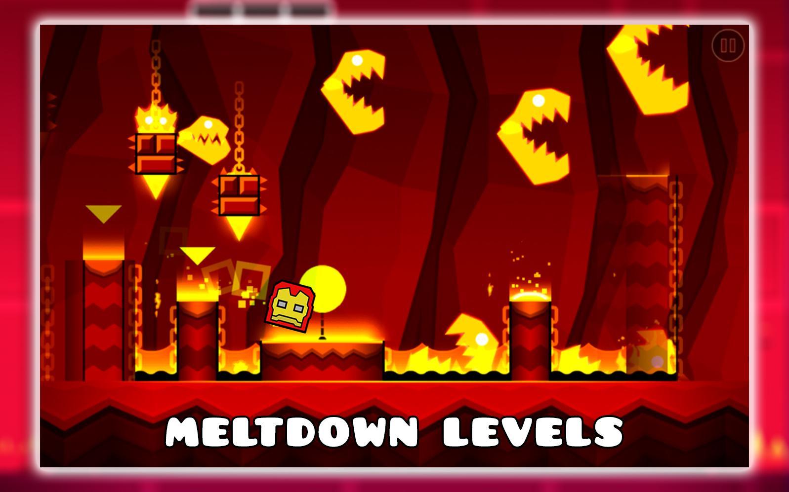 기하학 철 대시 게임 스크린샷