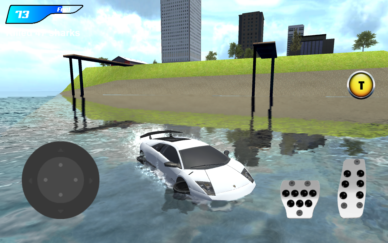Screenshot of X Robot Car : Shark Water