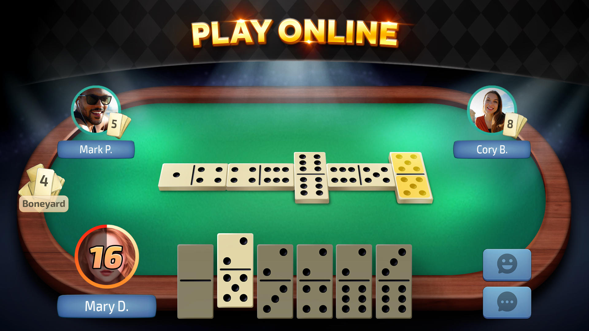 Domino - Dominos online game Game Screenshot