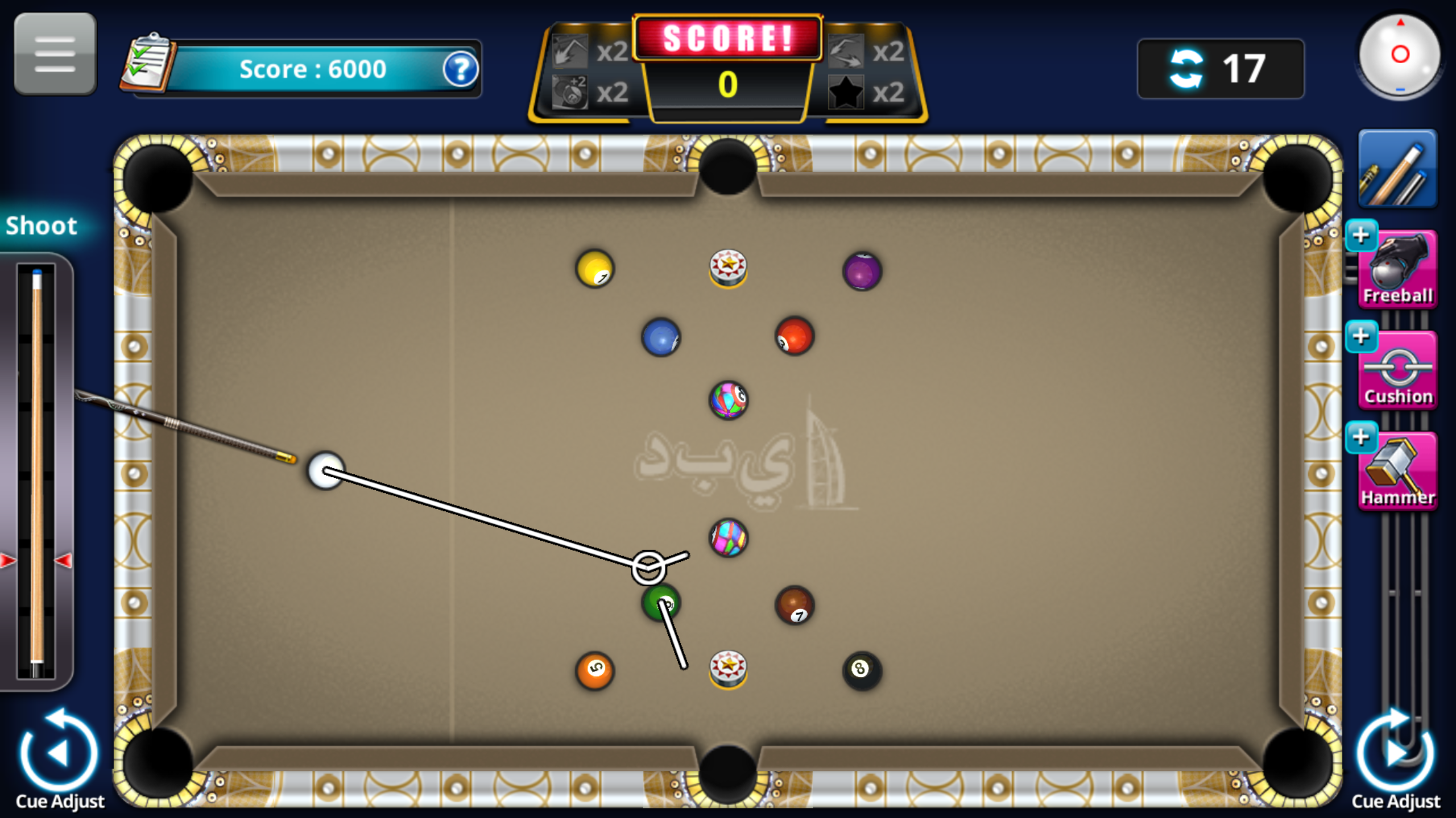 Cuplikan Layar Game Pool 2022 : Play offline game