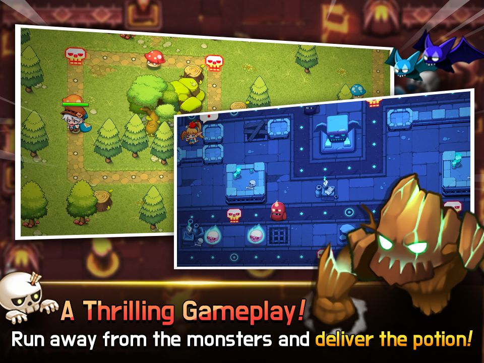 Screenshot of Dungeon Delivery