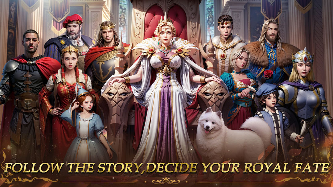 King's Throne: Royal Delights screenshot game
