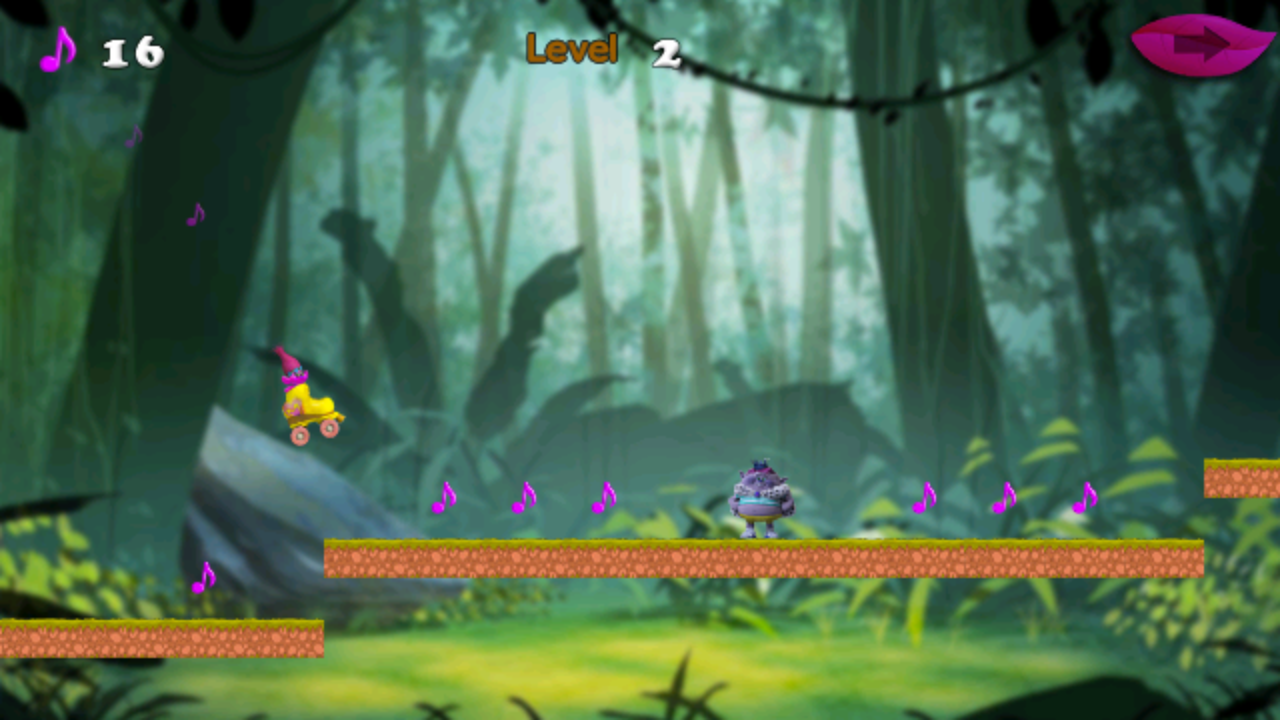 Troll Race Game Screenshot