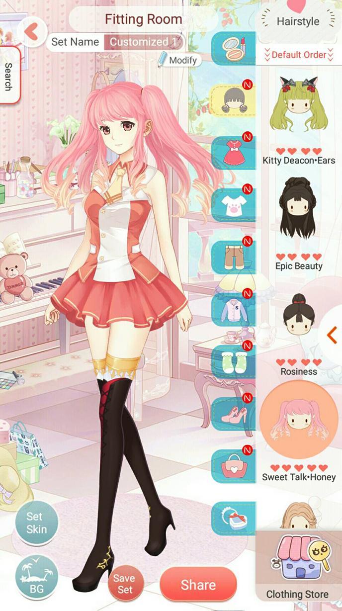 Dress Up Diary: True Love ภาพหน้าจอเกม