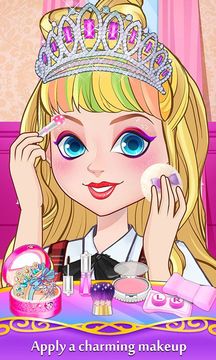 Cuplikan Layar Game Princess High School Life