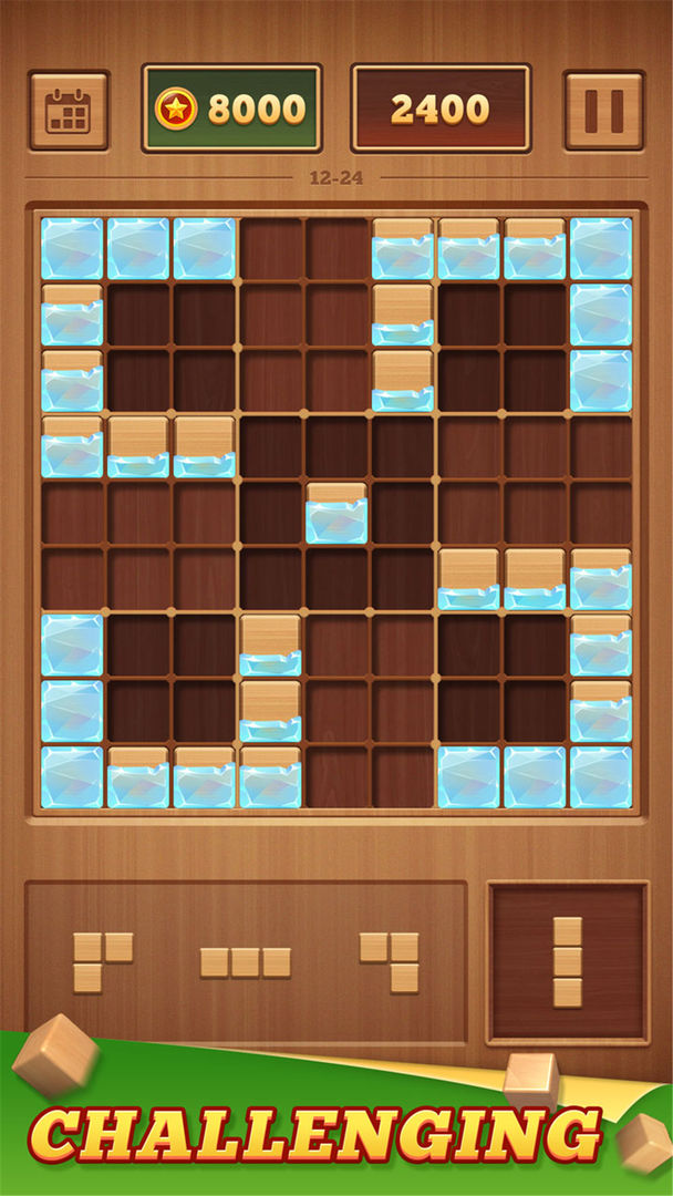Screenshot of Wood Block 99 - Sudoku Puzzle
