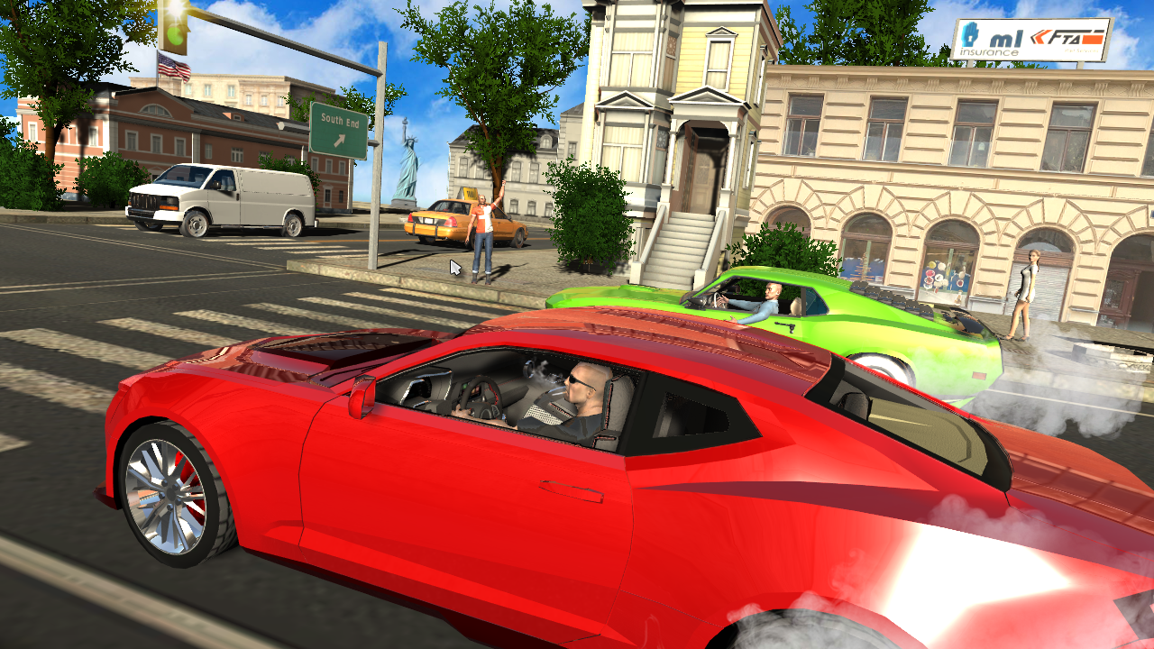 Muscle Car ZL Game Screenshot