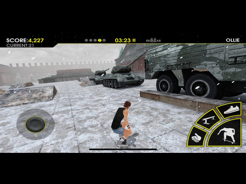 Skateboard Party 3 Game Screenshot