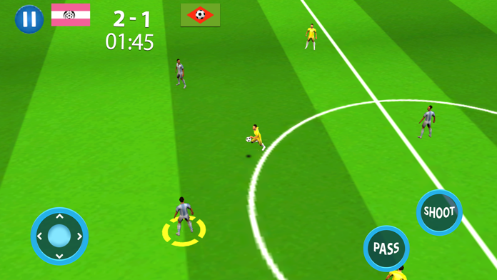 Goal: Football Frenzy Game Screenshot
