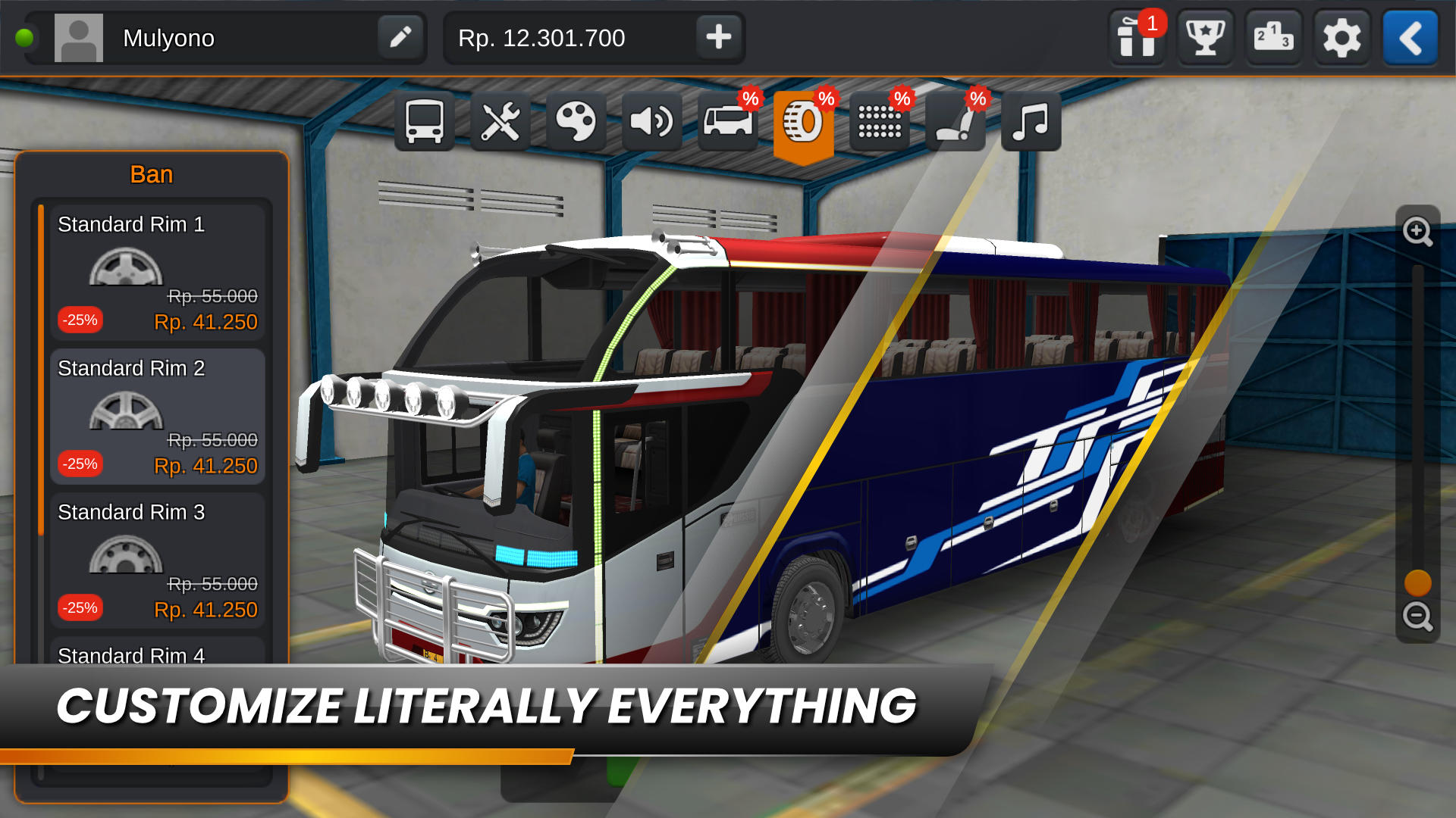 Bus Simulator Indonesia Game Screenshot