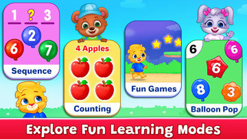 Cuplikan Layar Game 123 Numbers - Count & Tracing