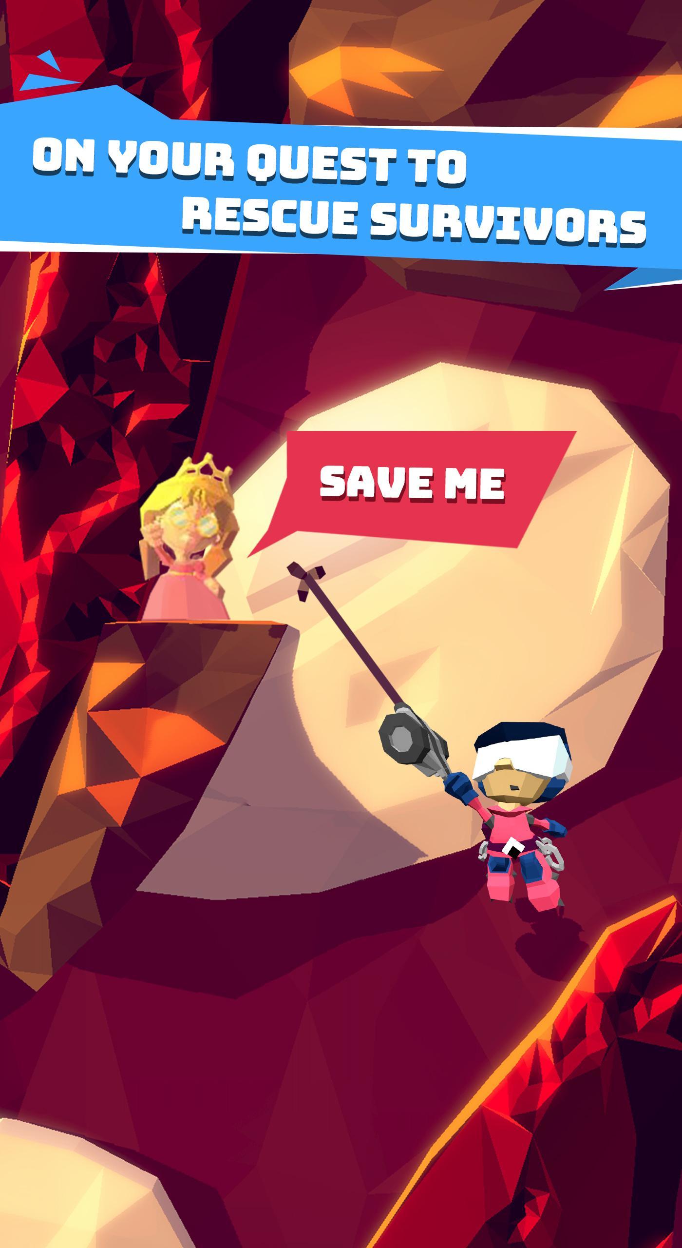 Hang Line: Mountain Climber ภาพหน้าจอเกม