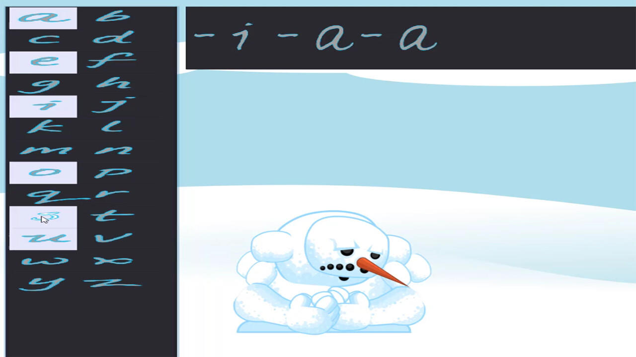Screenshot of Don't Melt the Snowman